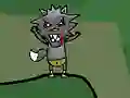 Permainan The Black Wolf Wants Sheep talian