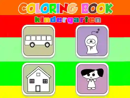 Permainan Coloring Book Kindergarten talian