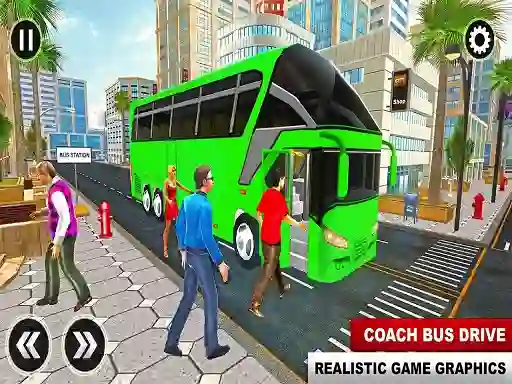 Permainan Euro Coach Bus City Extreme Driver talian
