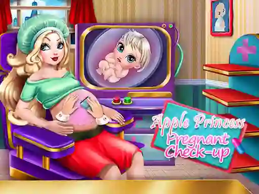 Permainan Apple Princess Pregnant Check Up talian