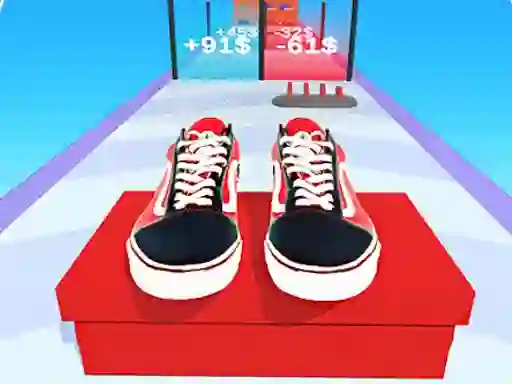 Permainan Shoes Evolution Race 3D talian