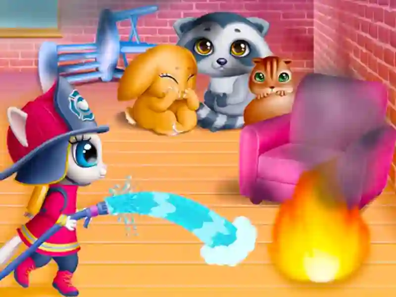 Permainan Kitty City Heroes talian