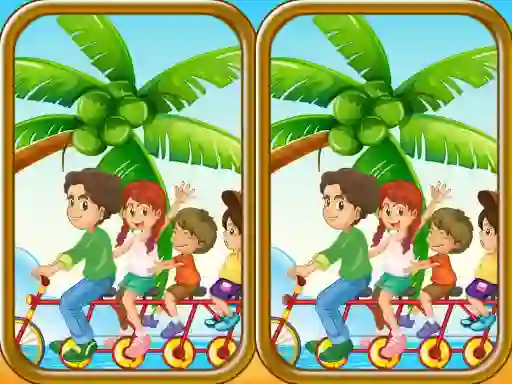 Permainan Summer Beach Differences talian