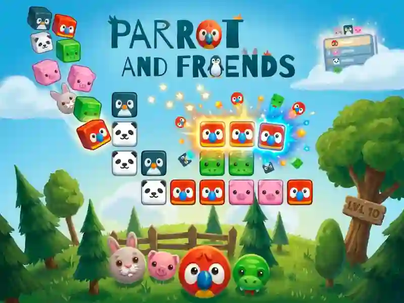 Permainan Parrot and Friends talian