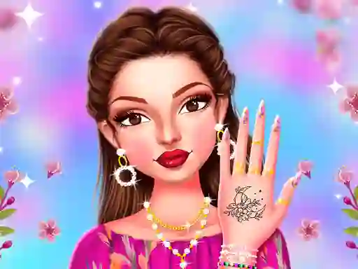 Permainan Celebrity Spring Manicure Design talian
