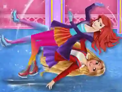 Permainan Winter Ice Skating talian