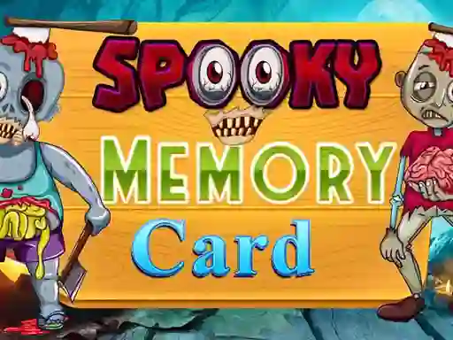 Permainan Spooky Memory Card talian