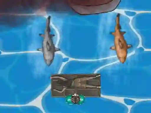 Permainan Titanic Shark Attacks talian