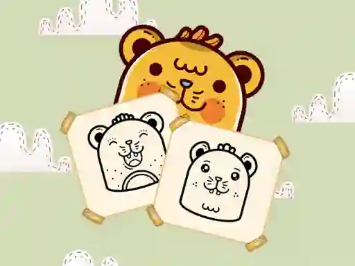 Permainan Happy Hamster Coloring talian