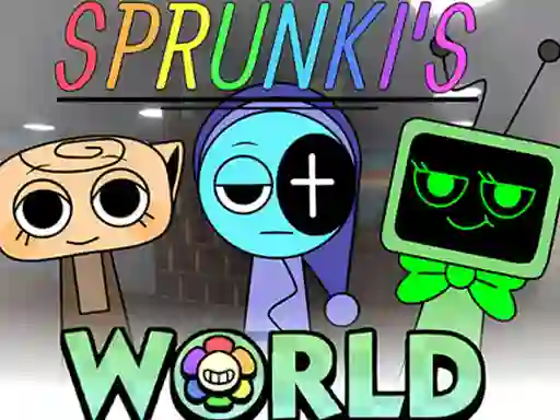 Permainan Sprunkis WORLD All MOD talian