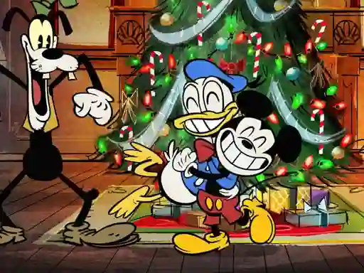 Permainan Preparing Mickey For Christmas Match 3 talian
