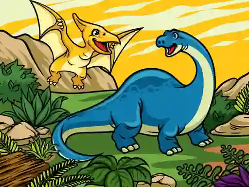 Permainan Antient Dinosaurs talian