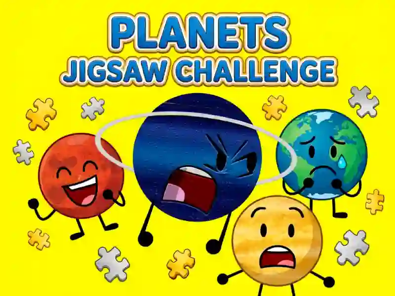 Permainan Planets Jigsaw Challenge talian