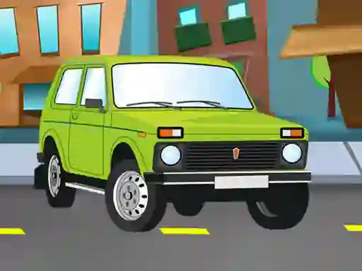 Permainan Russian Cars Differences talian