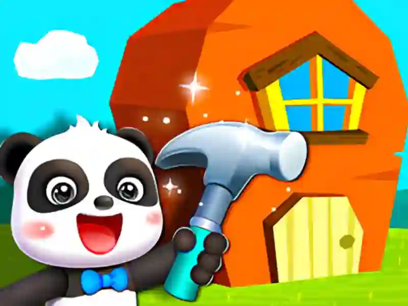 Permainan Baby Panda House Design talian