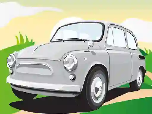 Permainan Vintage German Cars Jigsaw talian