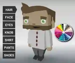 Permainan Coloring Bloxy Boy talian