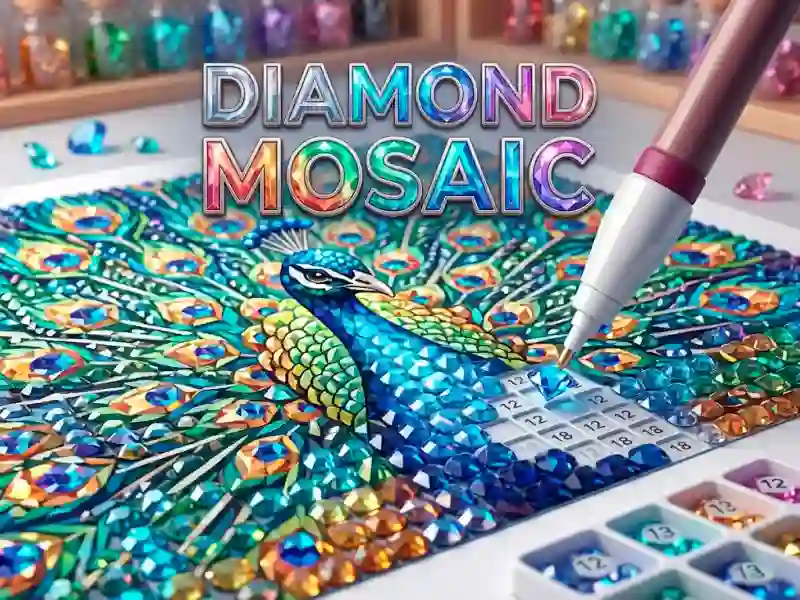 Permainan Diamond Mosaic talian