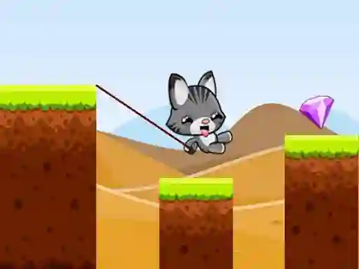 Permainan Swing Cat Endless Jump talian