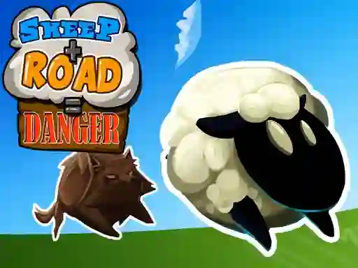 Permainan Sheep + Road u003d Danger talian
