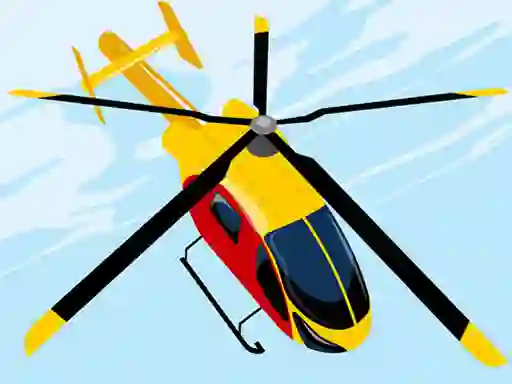 Permainan Dangerous Helicopter Jigsaw talian