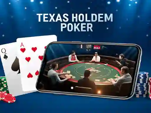 Permainan Texas Holdem Poker talian