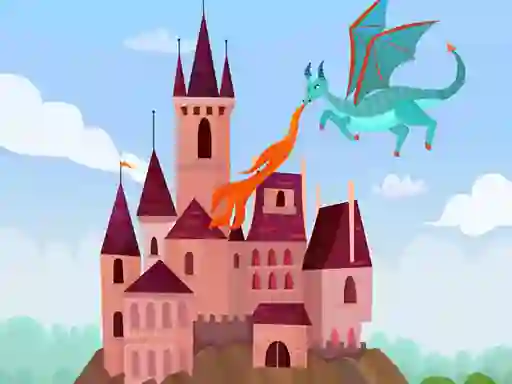 Permainan Little Baby Dragons Memory talian