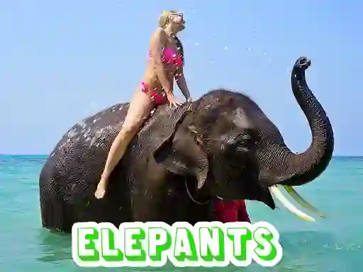 Permainan Elephants Puzzle talian