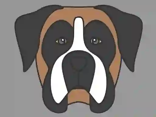 Permainan Doggy Face Coloring talian