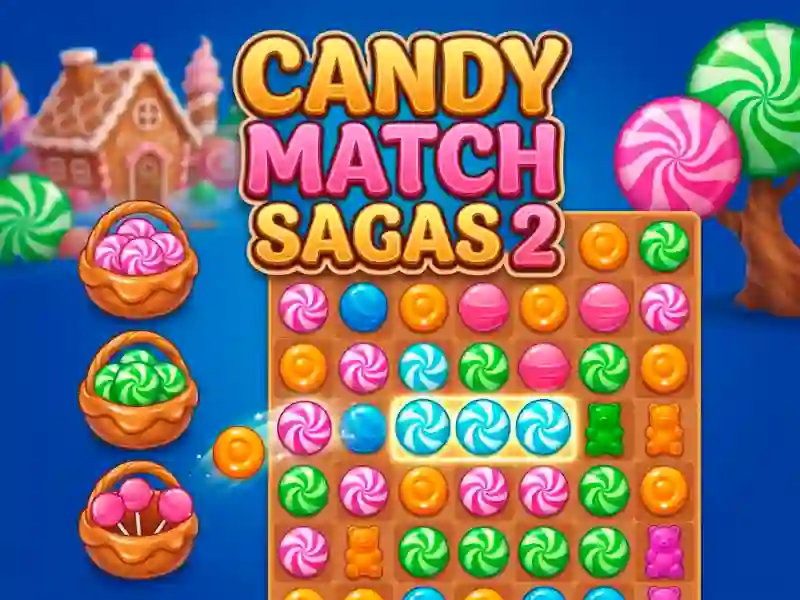 Permainan Candy Match Saga 2 talian