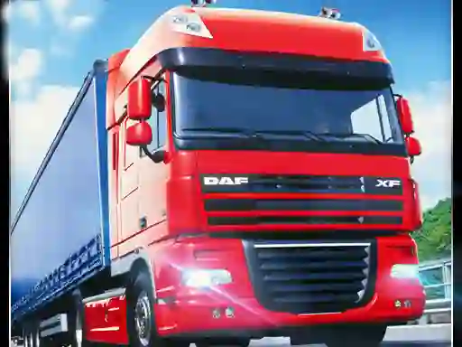 Permainan Euro Truck Simulator Cargo Truck Drive talian