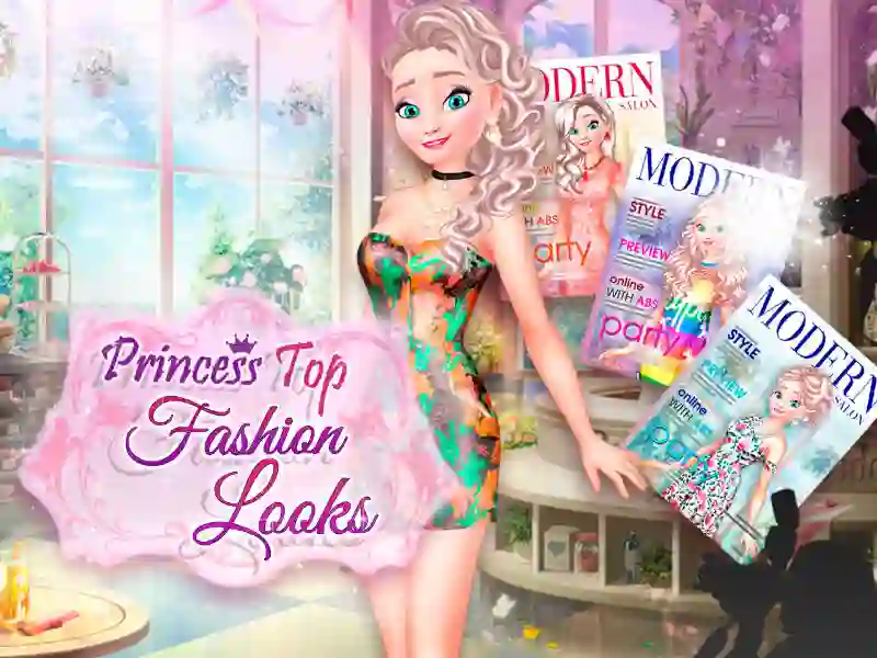 Permainan Princess Top Fashion Looks talian