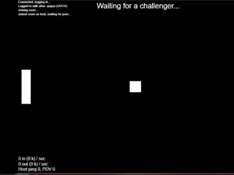 Permainan Multiplayer Pong talian