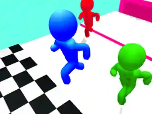 Permainan Stickman Race 3d talian