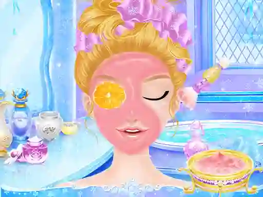 Permainan Princess Salon Frozen Party talian