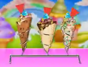 Permainan Homemade Ice Cream Cooking talian