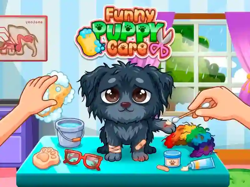 Permainan Funny Puppy Care talian