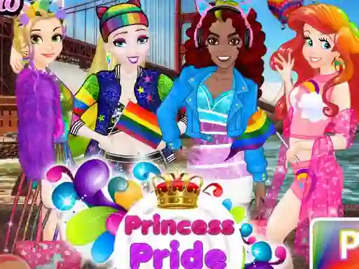 Permainan Princess Pride Day talian