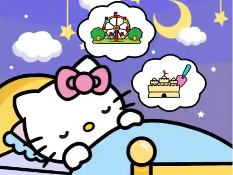 Permainan Hello Kitty Good Night talian