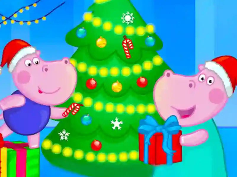 Permainan Hippo Christmas Calendar talian