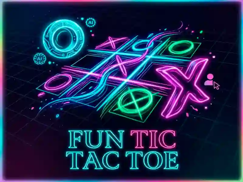Permainan Fun Tic Tac Toe talian