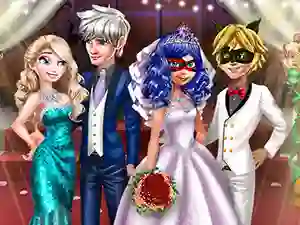 Permainan Ladybug Wedding Royal Guests talian