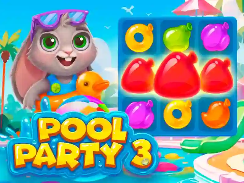 Permainan Pool Party 3 talian