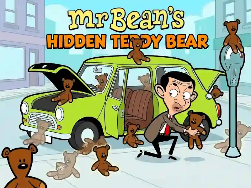 Permainan Mr Bean Car Hidden Teddy Bear talian