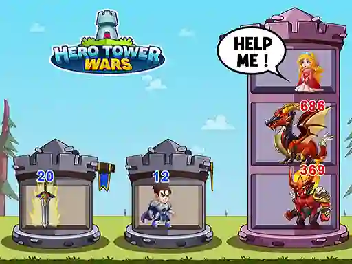 Permainan Hero Tower War talian