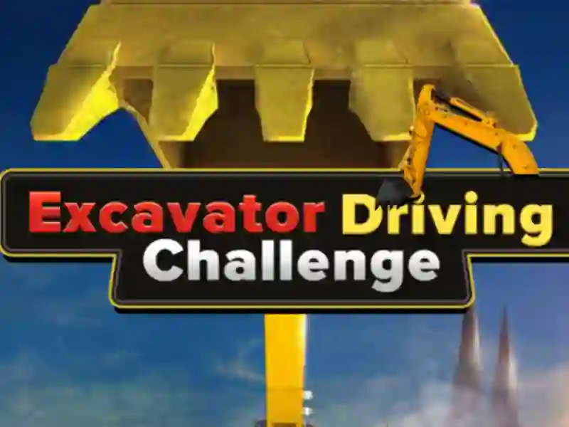 Permainan Excavator Driving Challenge talian