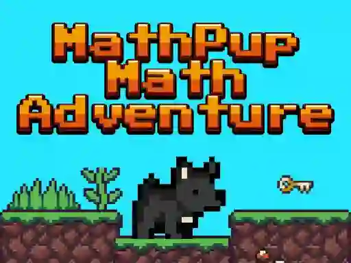 Permainan Math Pup Math Adventure talian