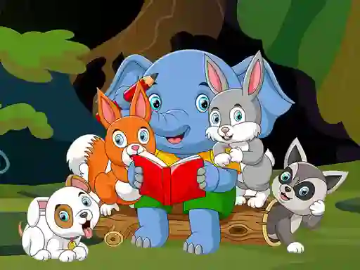 Permainan Cute Animals Memory talian