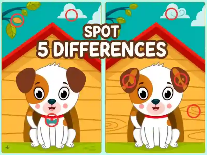 Permainan Spot 5 Differences talian