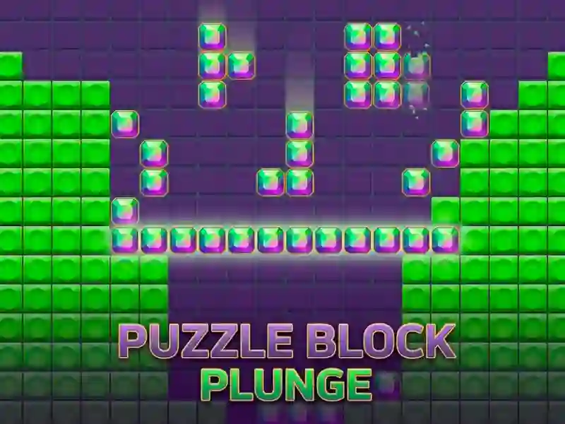 Permainan Puzzle Block Plunge talian